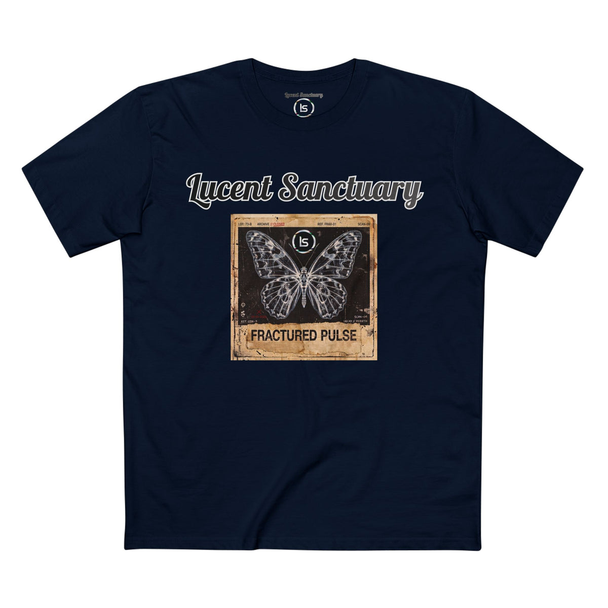 Fractured Pulse graphic tee