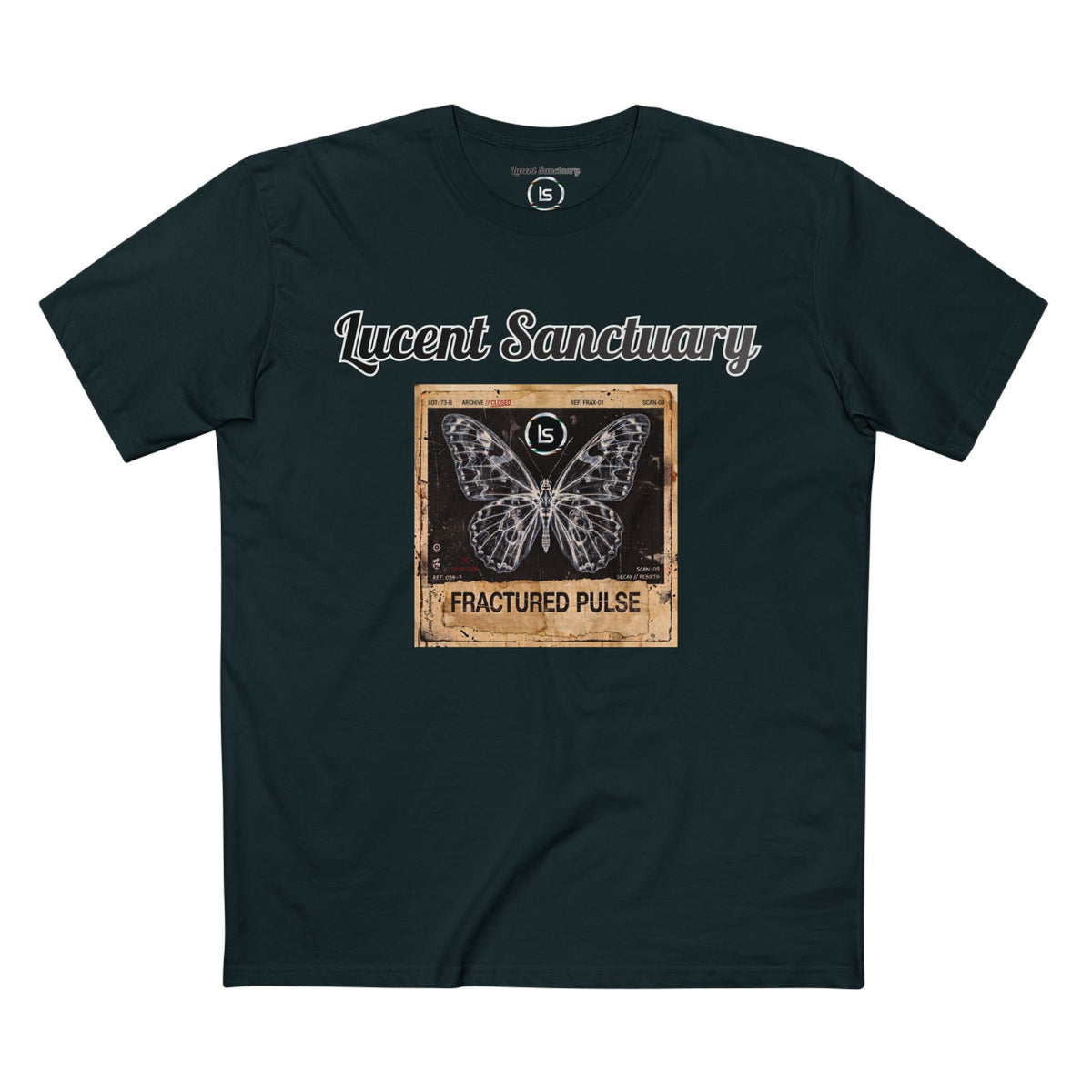 Fractured Pulse graphic tee