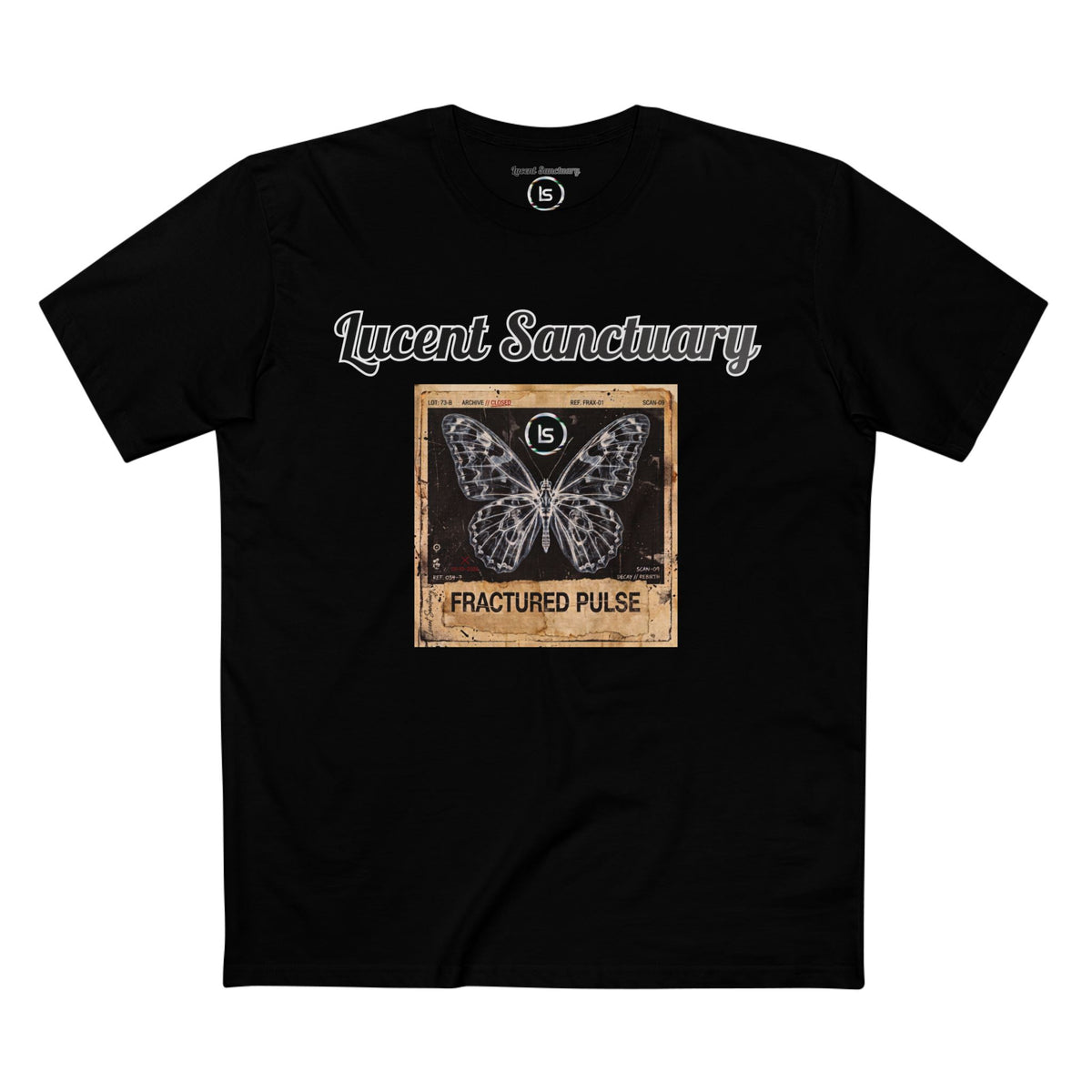 Fractured Pulse graphic tee